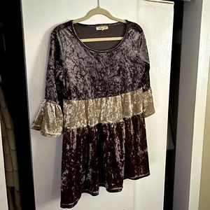 Indigo Soul Velour Tunic! NEW